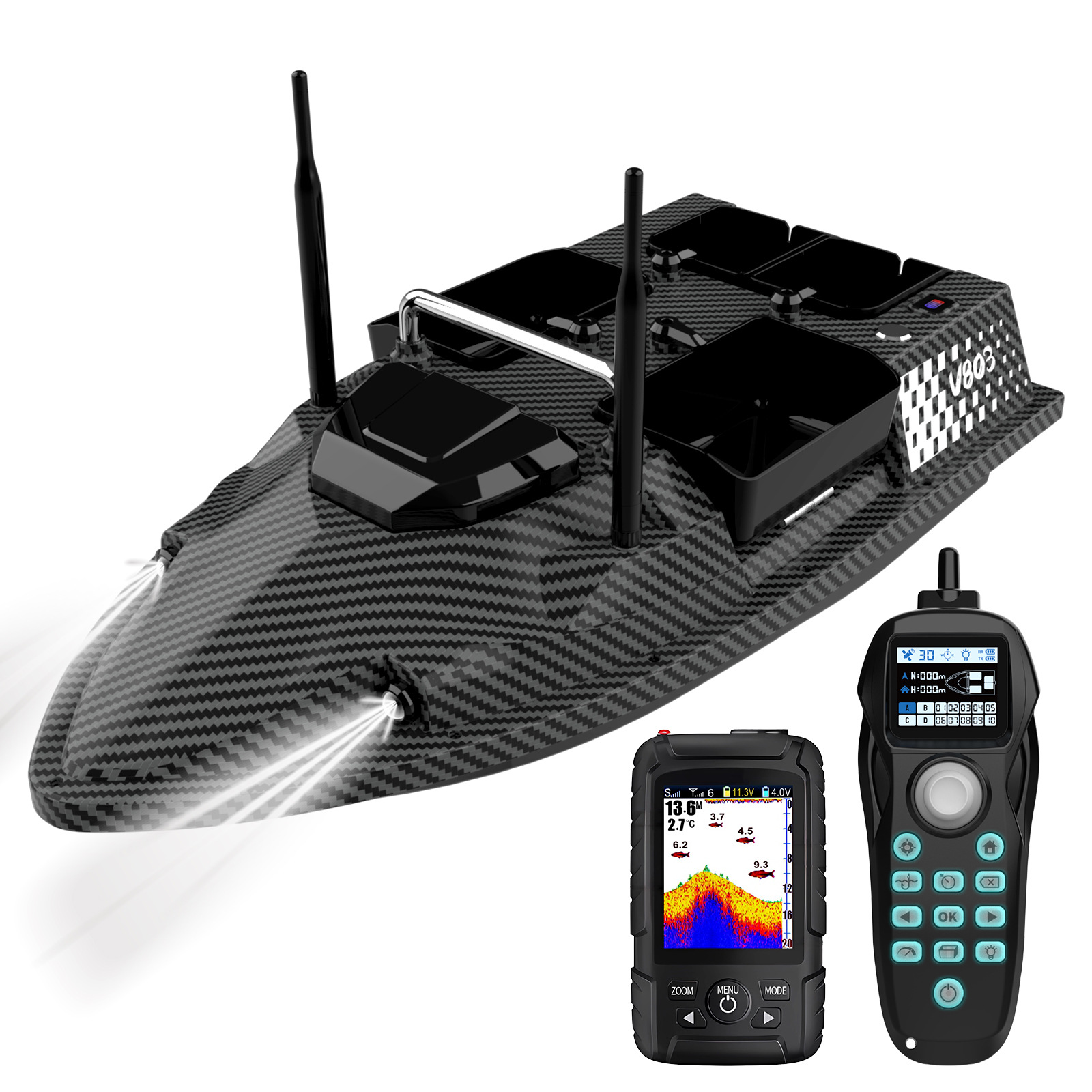 Fishing Gps - V803Pro GPS Enabled Remote Control Bait
