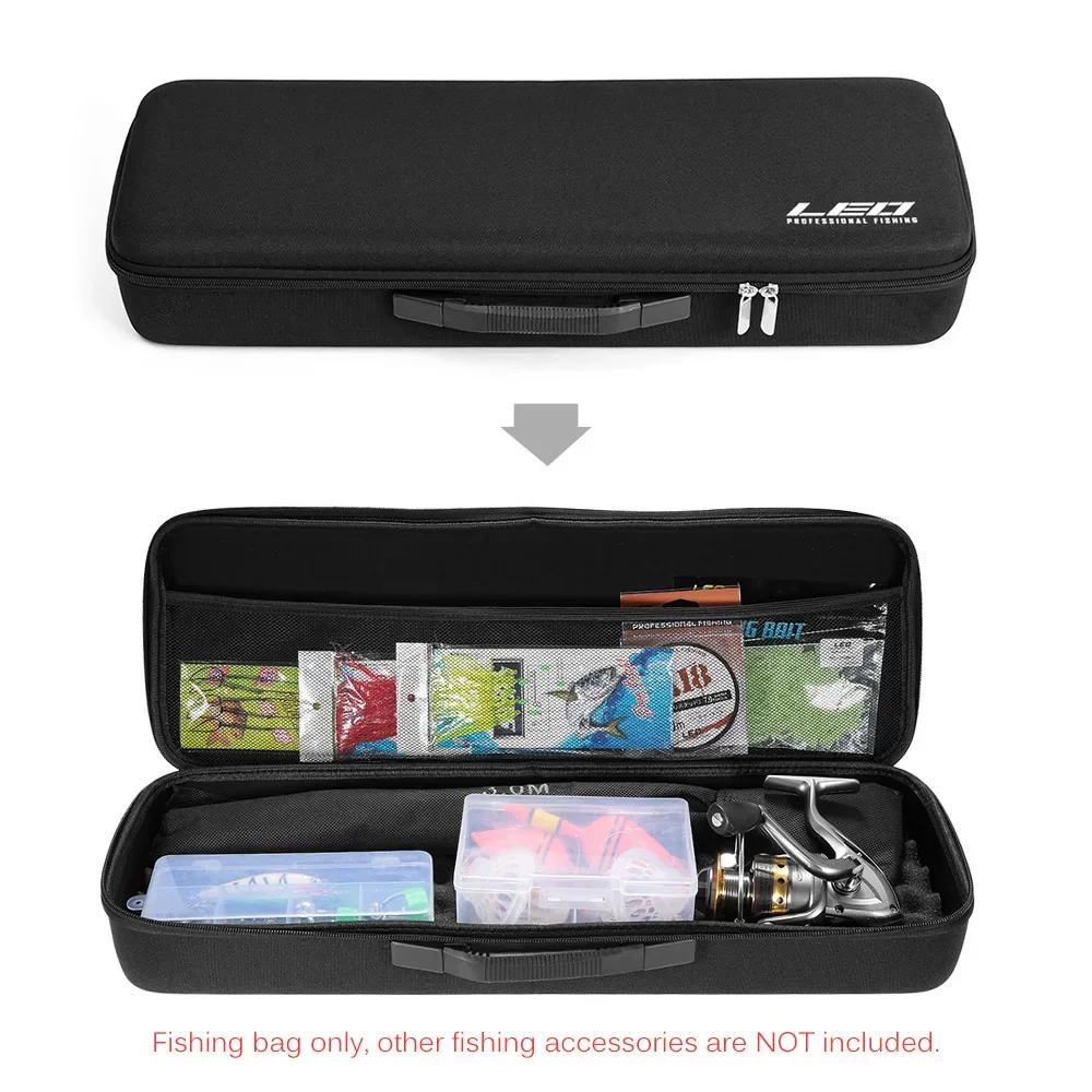 54CM/21IN Hard Shell Fishing B - đánh giá và giá Fish Finder Case