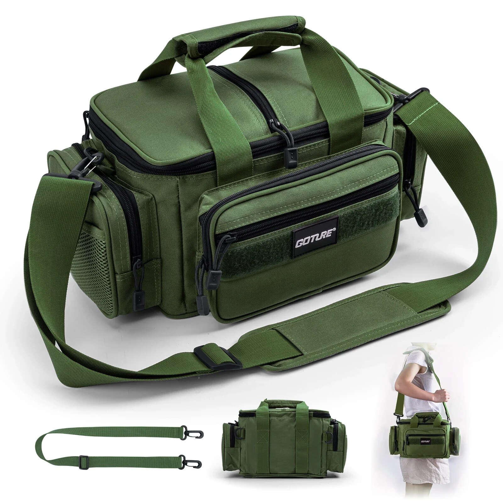 Goture Fishing Tackle Bags 38* - đánh giá và giá Fish Finder Case