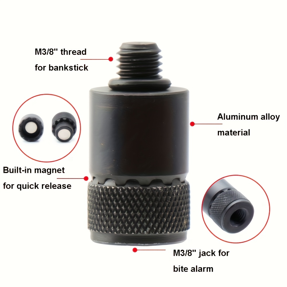4pcs pcsAluminum alloy fishing - đánh giá và giá Bite Alarm