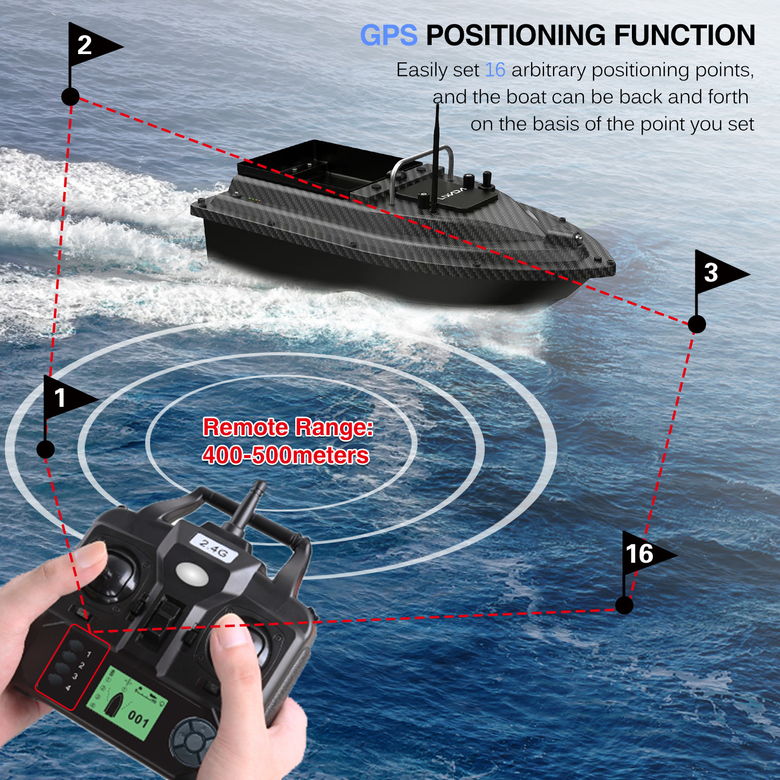 Fishing Bait Boat GPS Fishing  - đánh giá và giá Fishing Gps
