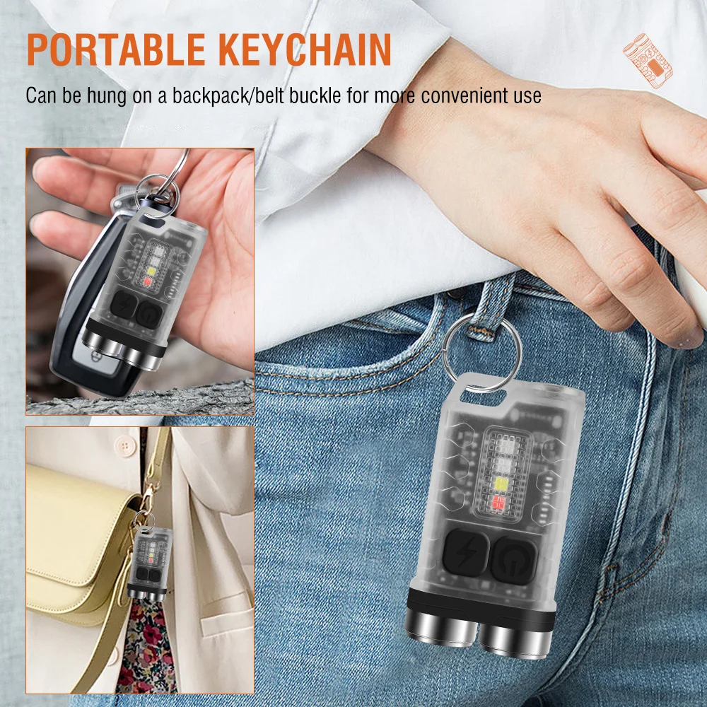 BORUiT V3 LED Keychain Portabl - đánh giá và giá Fishing Light