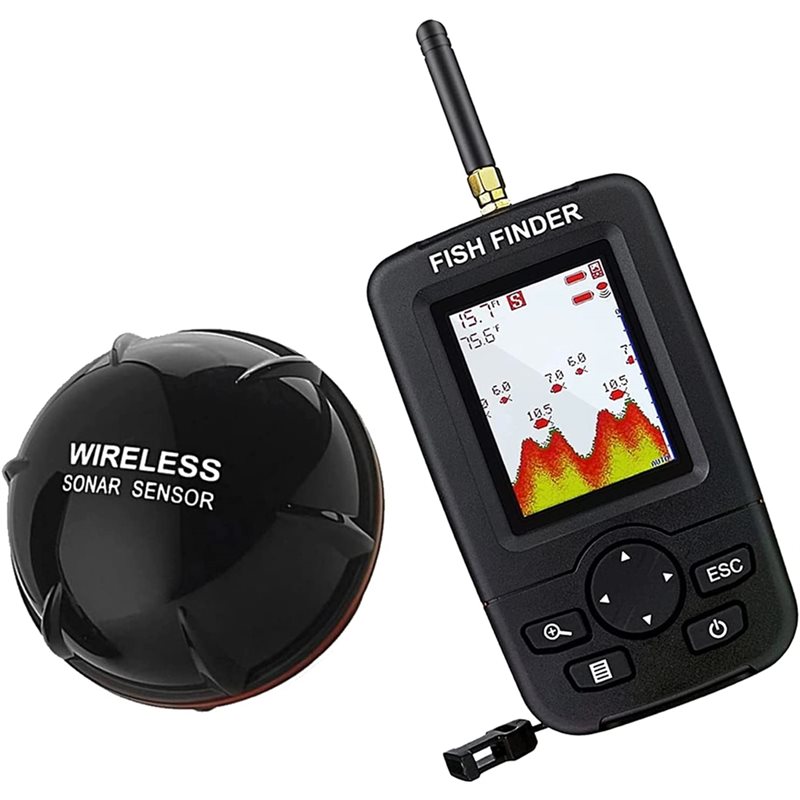 Wireless Sonar Fish Finder, Po - đánh giá và giá Fish Finder Portable