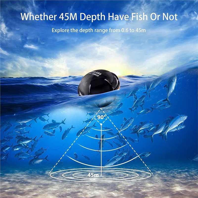 Wireless Sonar Fish Finder, Po - đánh giá và giá Fish Finder Portable