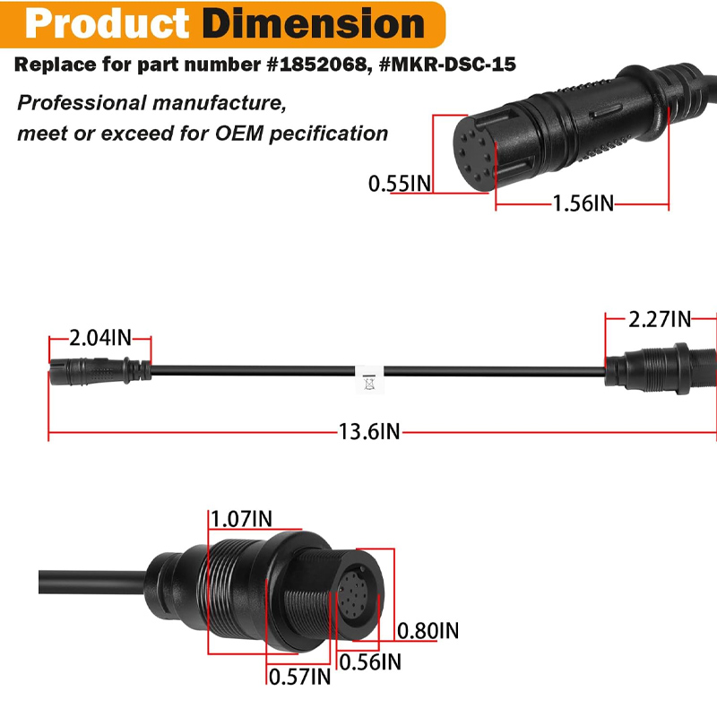 1852078 MKR-DSC-15 DSC Transdu - đánh giá và giá Fish Finder