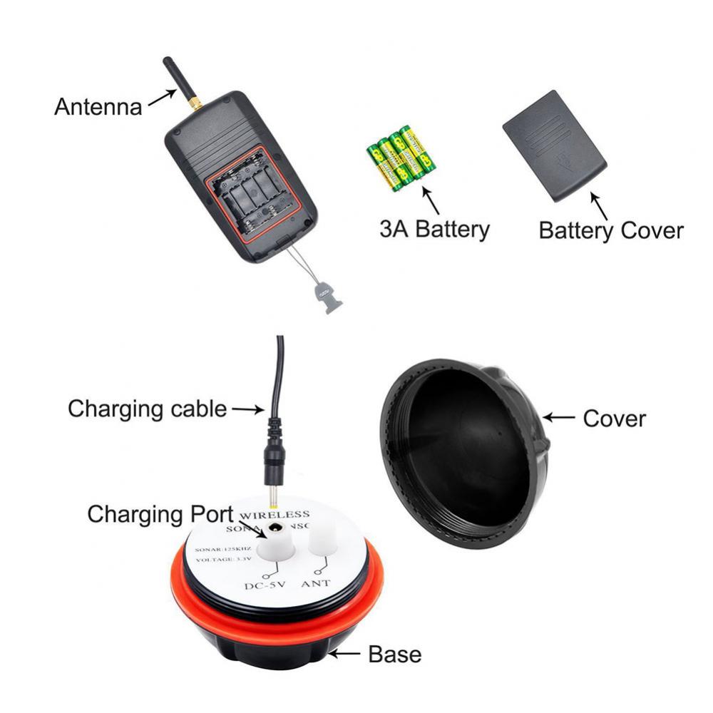 Lake Sea Fishing Smart Portabl - đánh giá và giá Fish Finder Portable