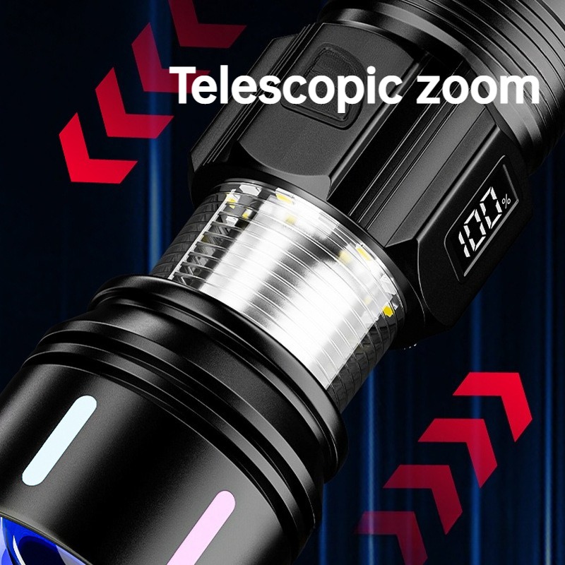 Strong Light LED Flashlight Te - đánh giá và giá Fishing Light