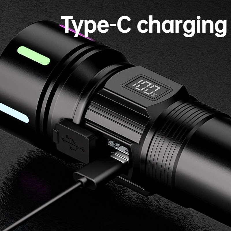 Strong Light LED Flashlight Te - đánh giá và giá Fishing Light