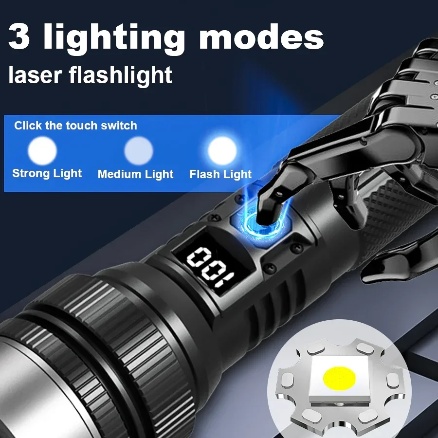 Ultra-Bright Rechargeable Flas - đánh giá và giá Fishing Light