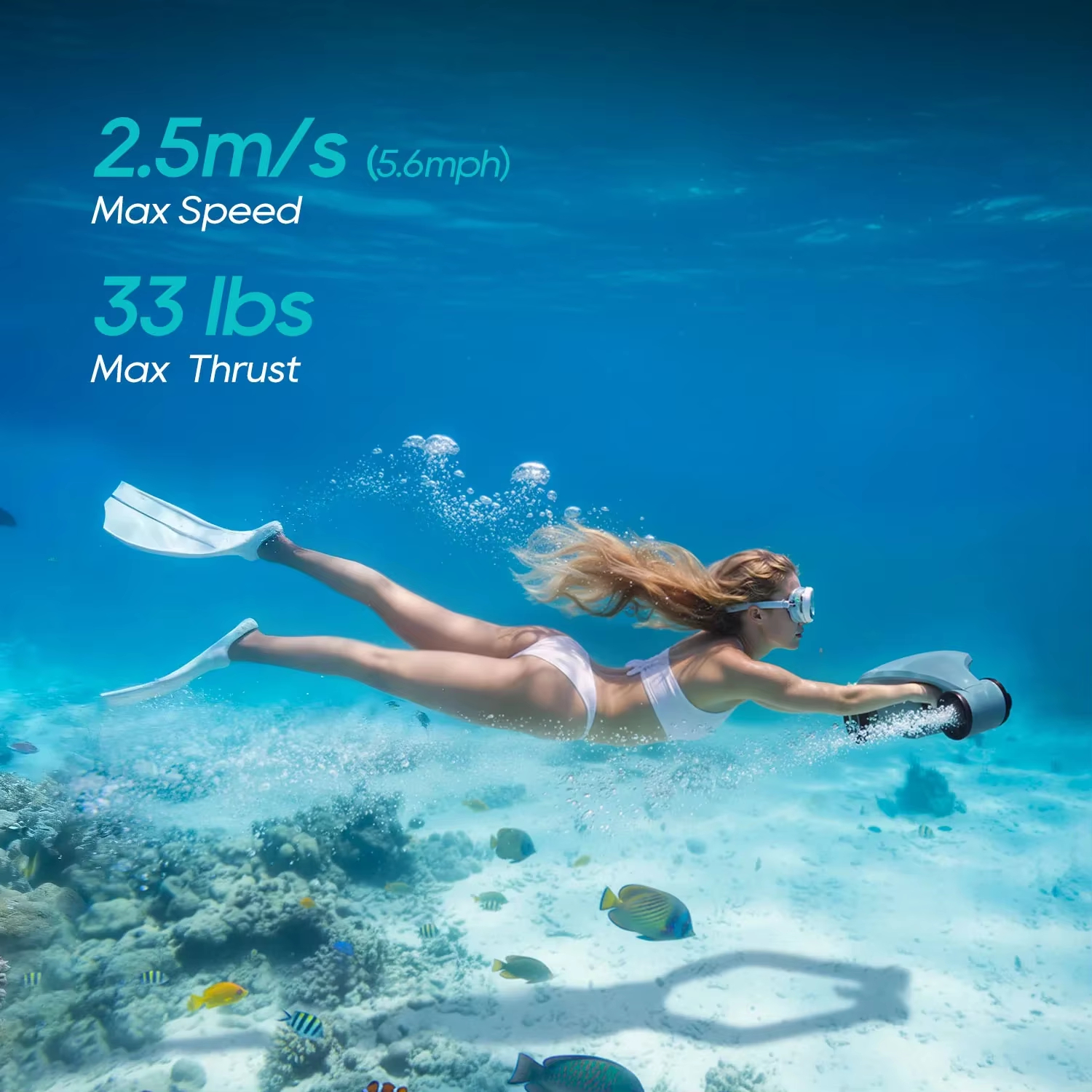 Asiwo MANTA 2 Underwater Scoot - đánh giá và giá Underwater Camera
