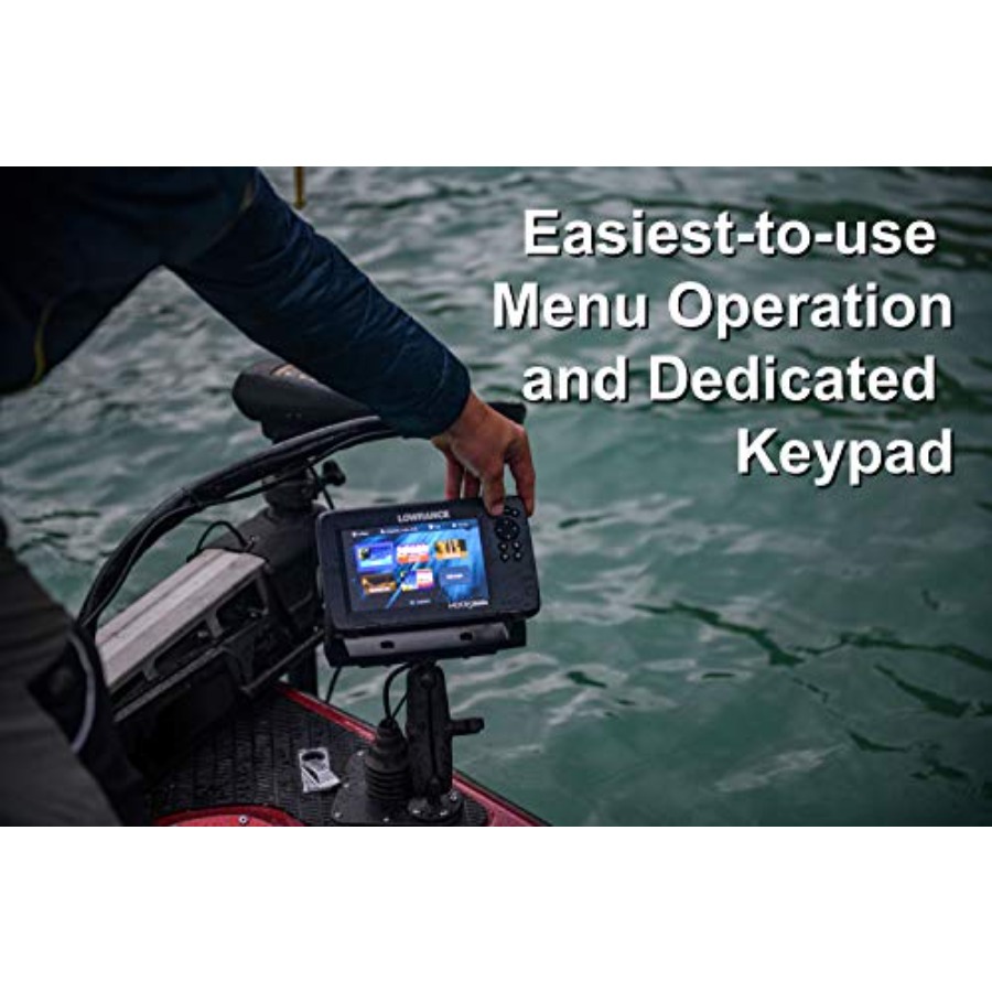 5-inch Fish Finder with SplitS - đánh giá và giá Fish Finder Transducer