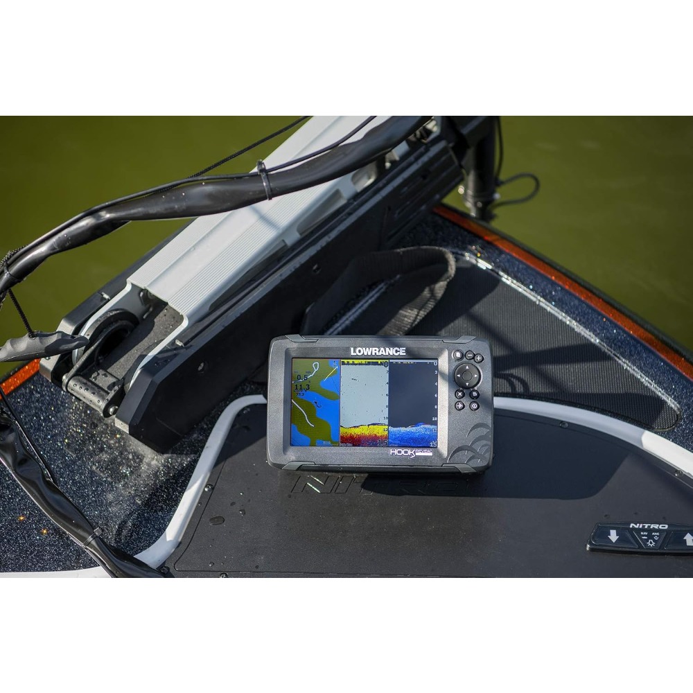 HOOK Reveal 5 SplitShot - 5-in - đánh giá và giá Fish Finder Transducer