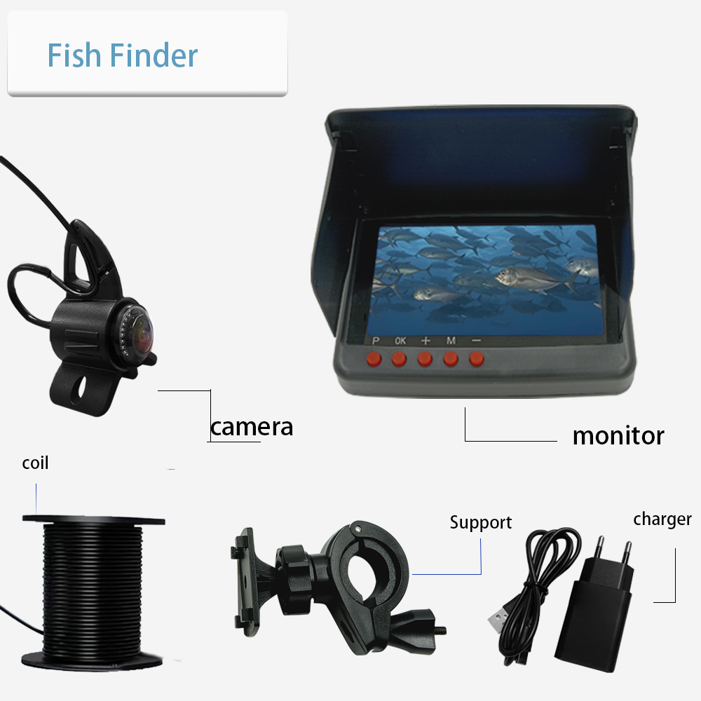 YS5A 5 Inch DVR 4K Resolution  - đánh giá và giá Fishing Camera