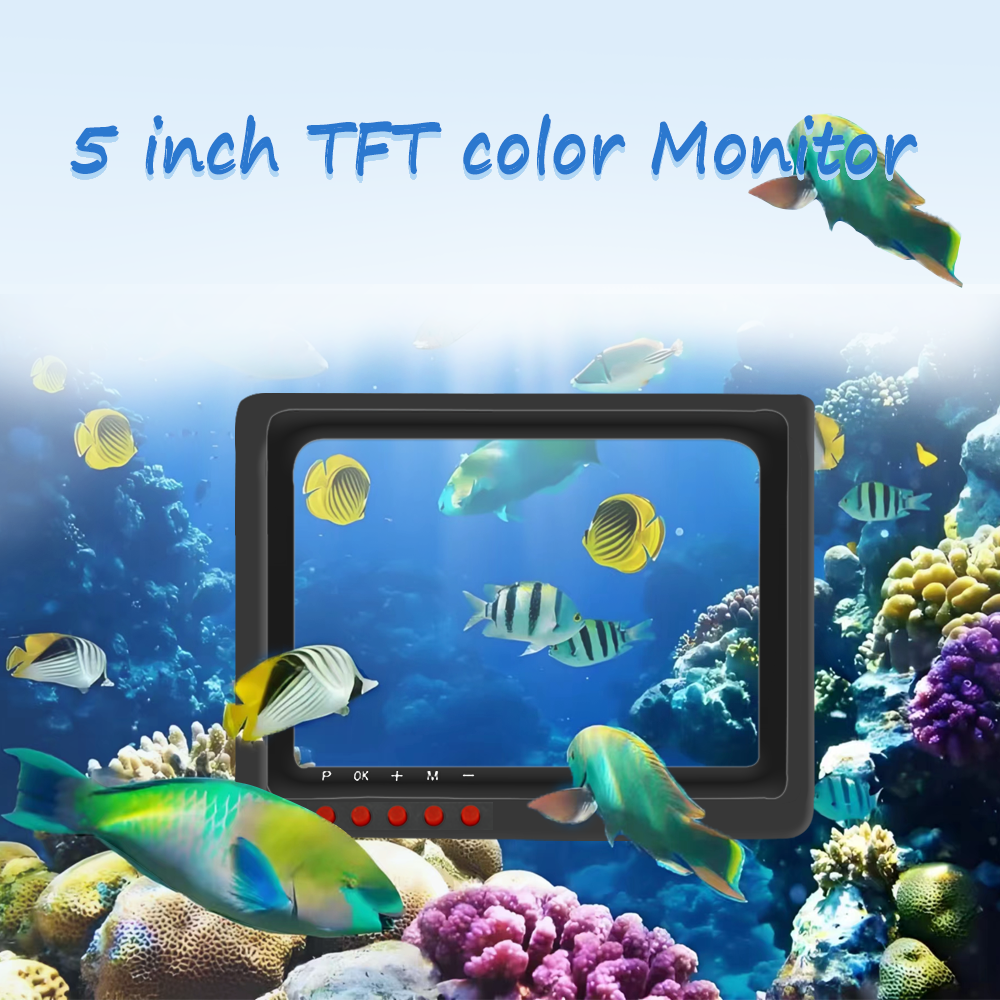 YS5A 5 Inch DVR 4K Resolution  - đánh giá và giá Fishing Camera