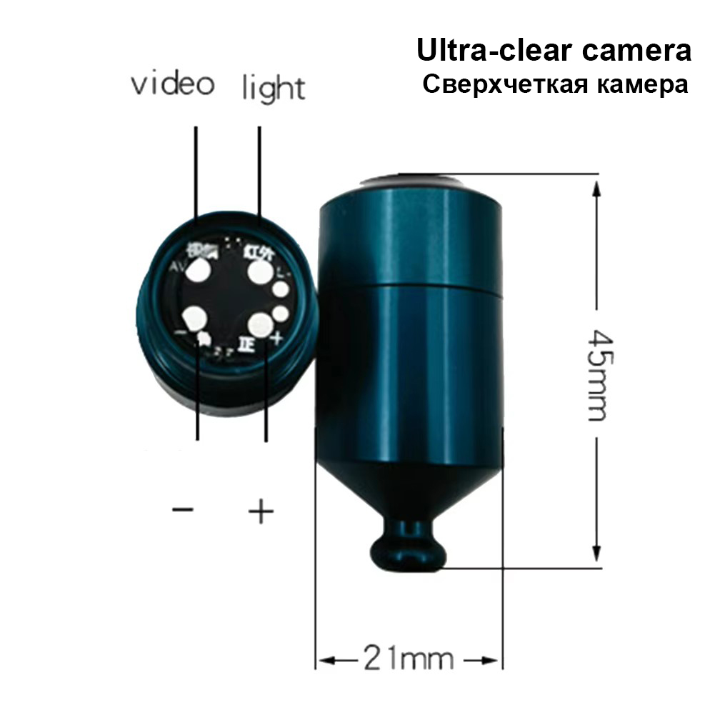 1pc Underwater Fishing Camera  - đánh giá và giá Fishing Depth Finder