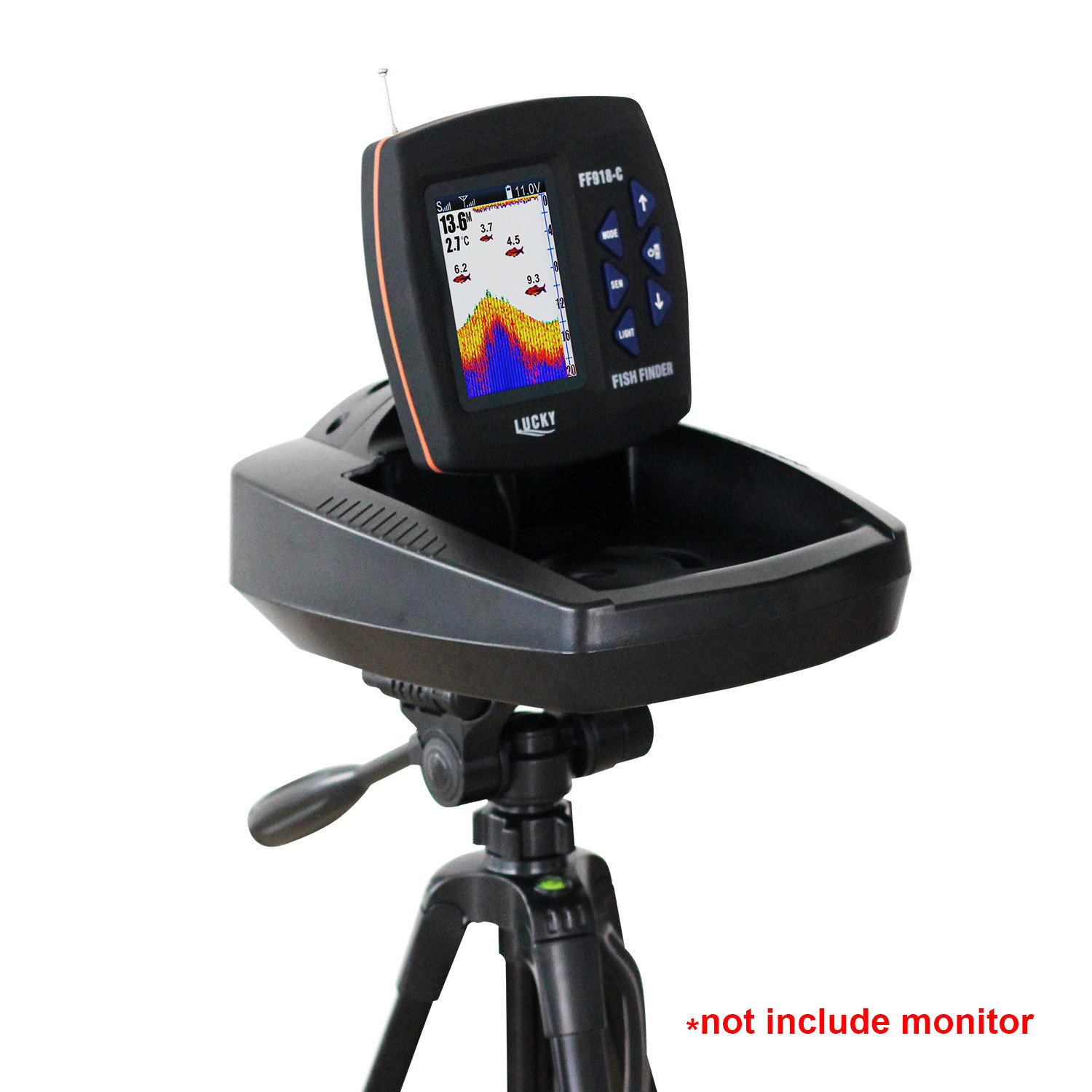 Lucky FF918 boat fish finder b - đánh giá và giá Fish Finder Transducer