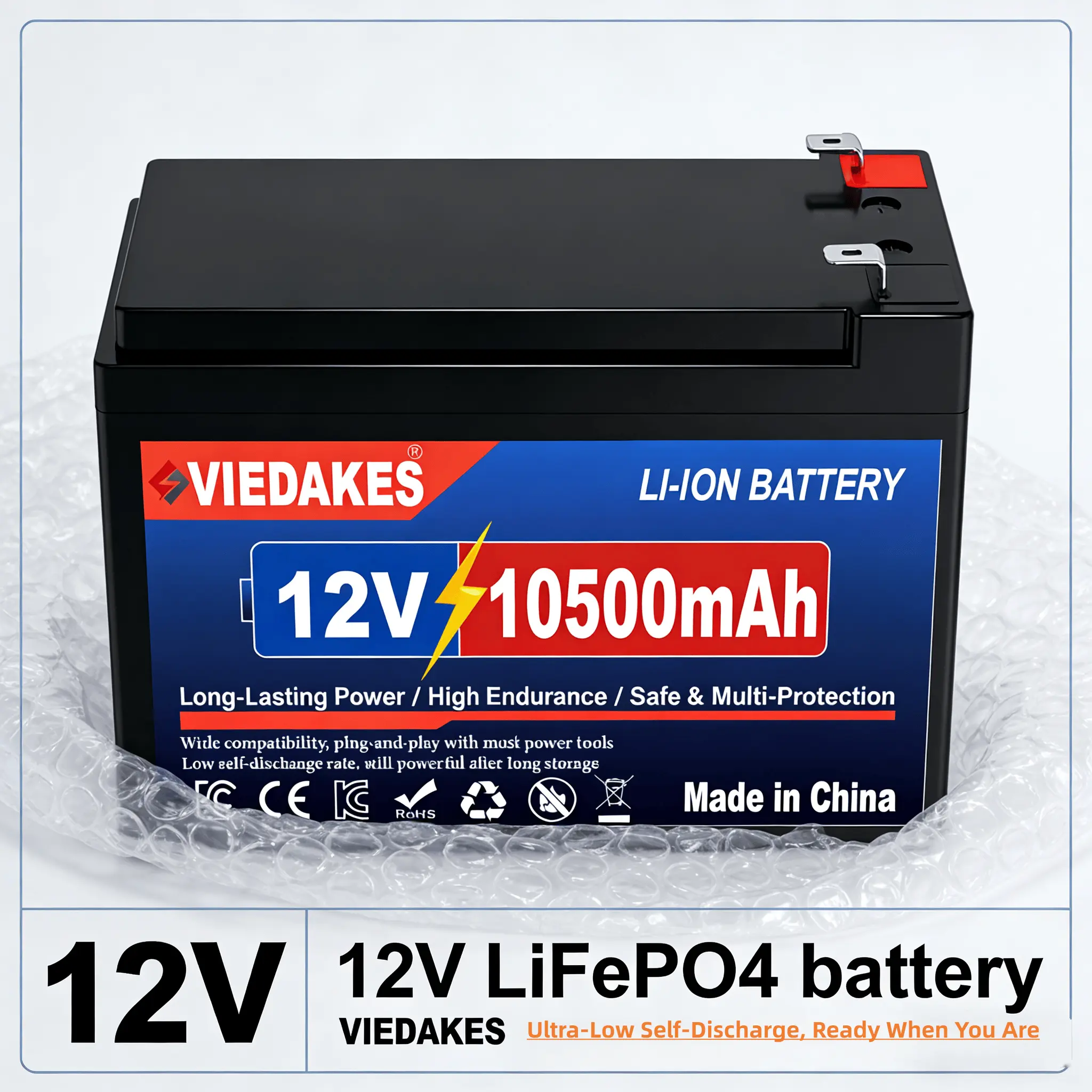 VIEDAKES 12V LiFePO4 Battery 3 - đánh giá và giá Fish Finder Charger