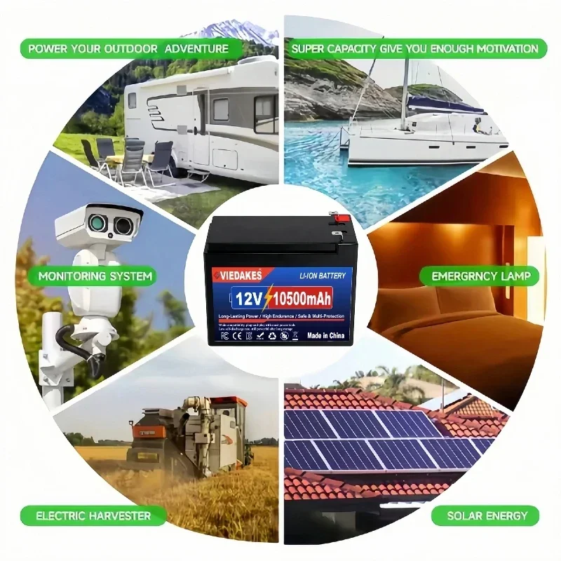 VIEDAKES 12V LiFePO4 Battery 3 - đánh giá và giá Fish Finder Charger
