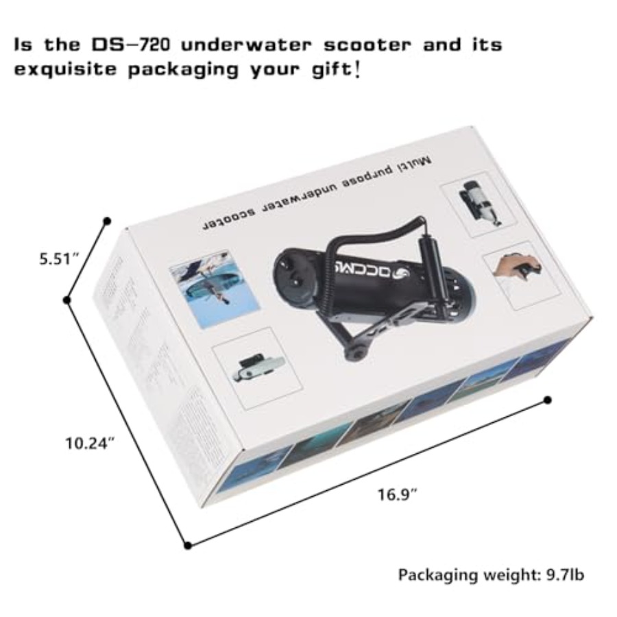 Underwater scooter for surfing - đánh giá và giá Underwater Camera
