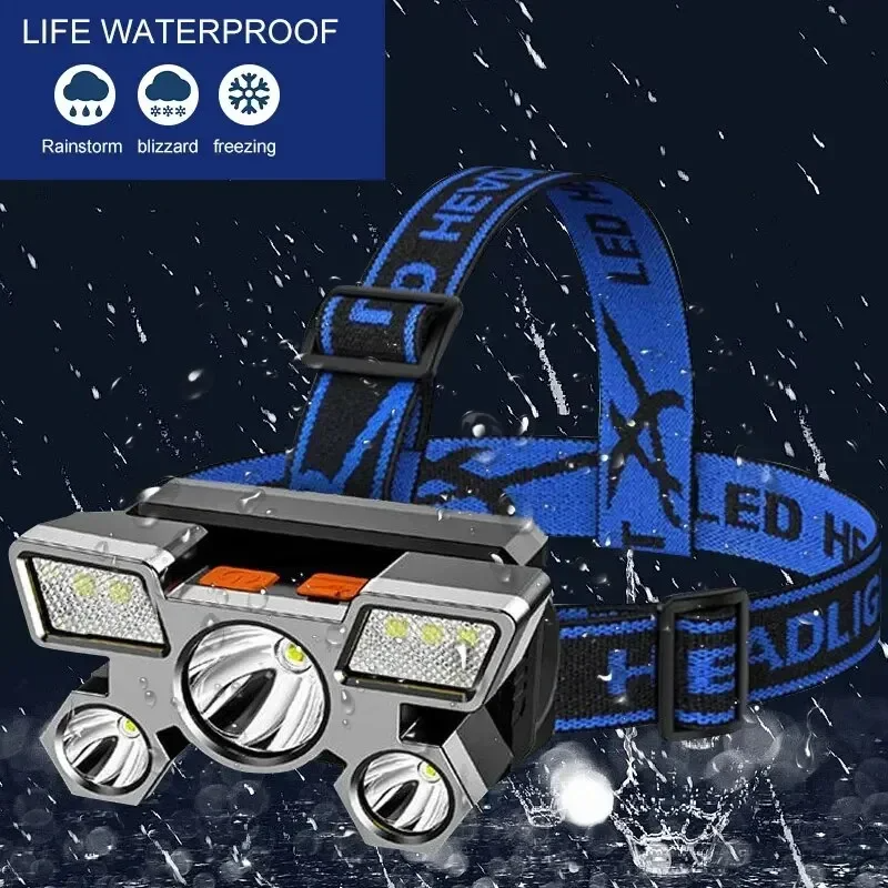 USB Rechargeable Headlamp Port - đánh giá và giá Fish Finder Battery