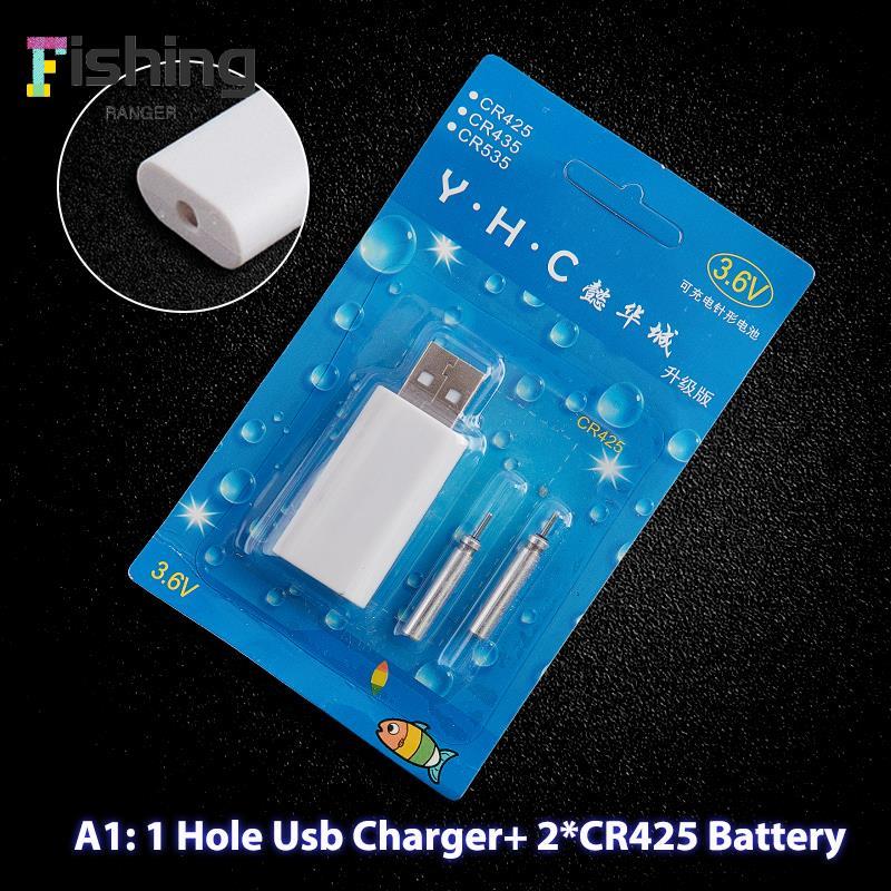 Rechargeable Battery CR425 USB - đánh giá và giá Fish Finder Charger