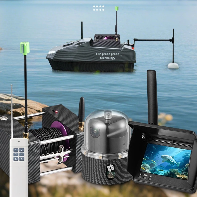 360 Degree Panoramic Rotating  - đánh giá và giá Fish Finder Portable