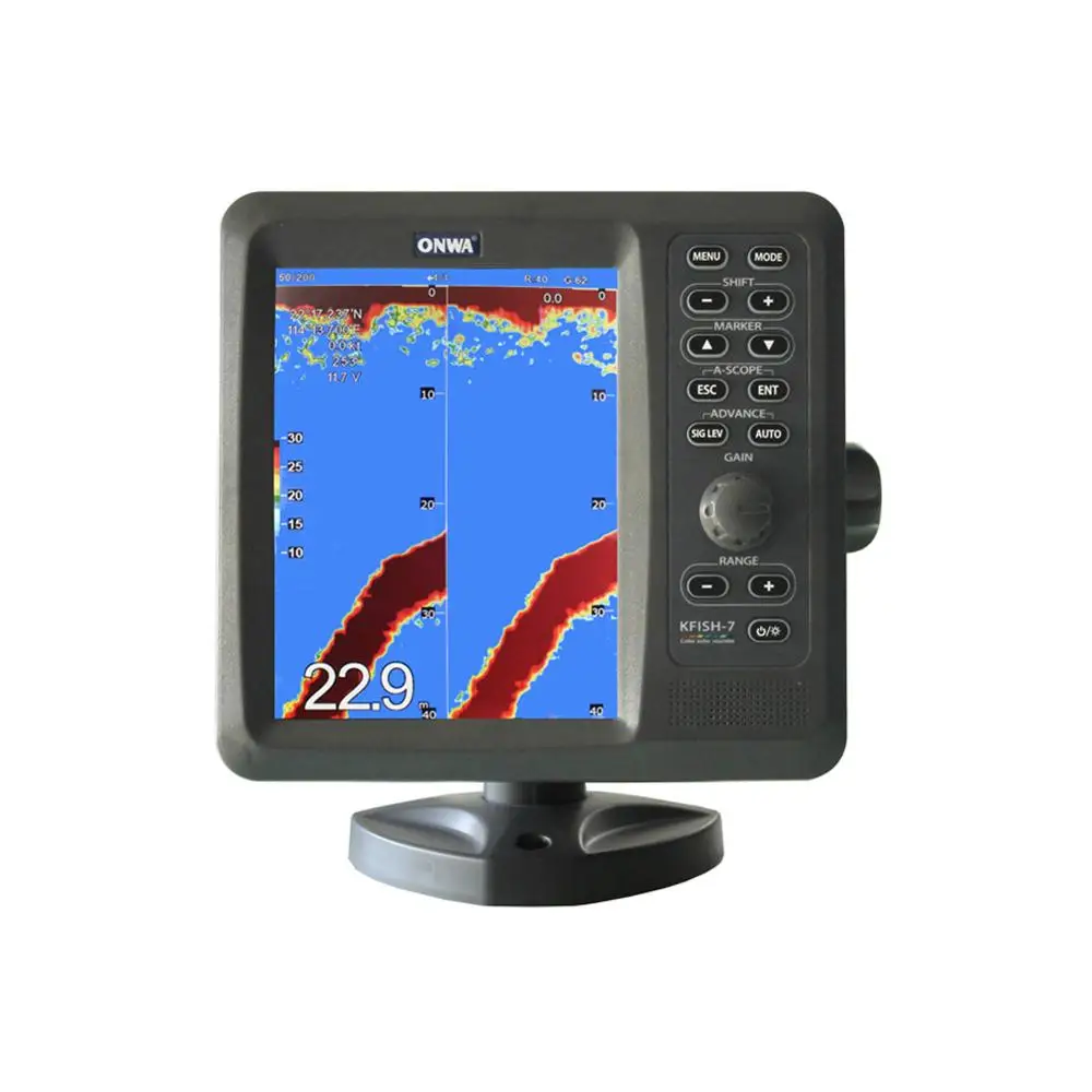 ONWA Kfish-7 Marine fish Finde - đánh giá và giá Fish Finder