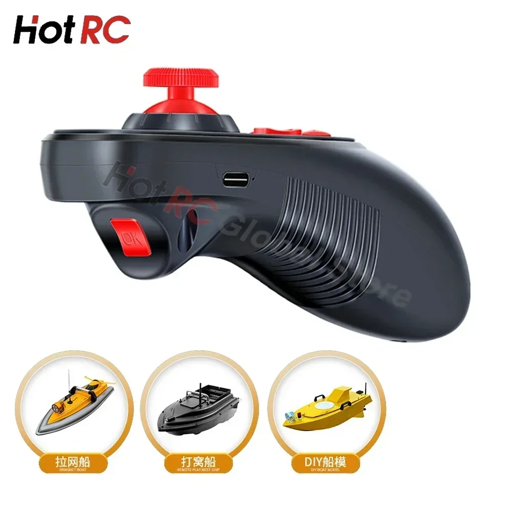 HOTRC DS600 6CH 6 Channel 2.4G - đánh giá và giá Fish Finder Battery