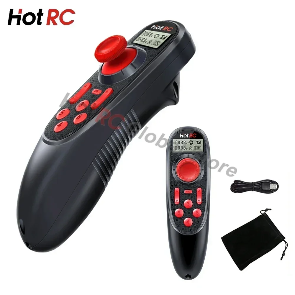HOTRC DS600 6CH 6 Channel 2.4G - đánh giá và giá Fish Finder Battery