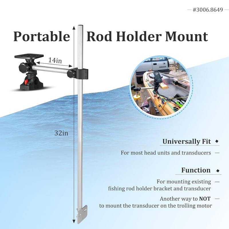 360° Rotation ,Marine Fish Fin - đánh giá và giá Fish Finder Mount