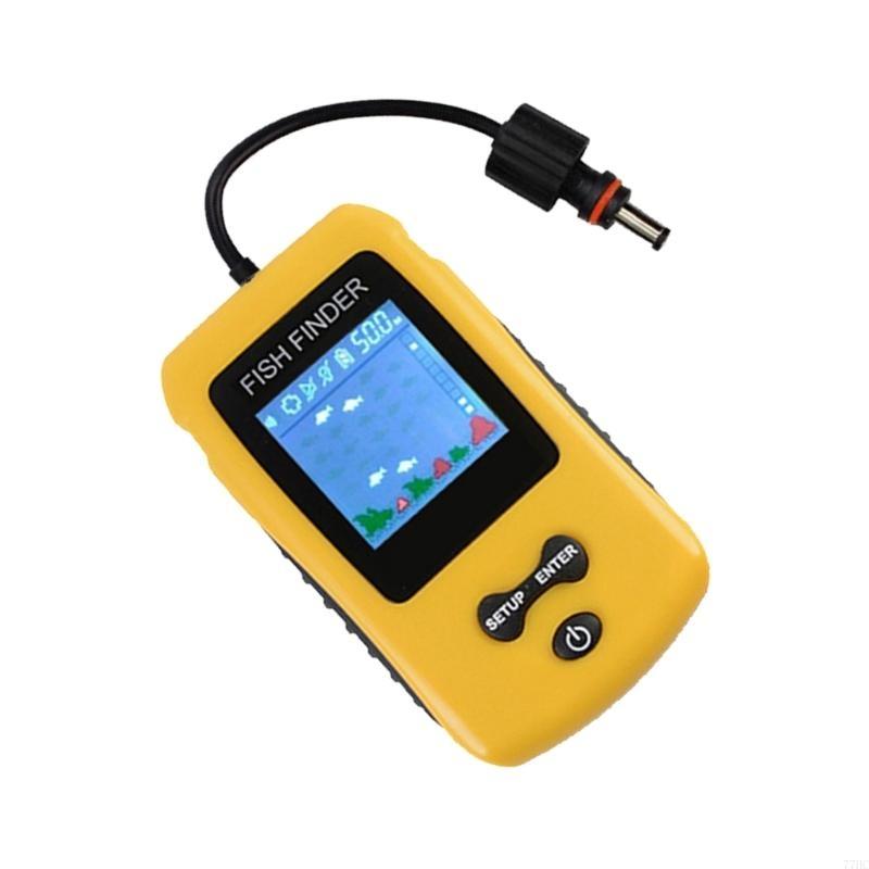 77HC Portable Fish Finders wit - đánh giá và giá Fish Finder Portable