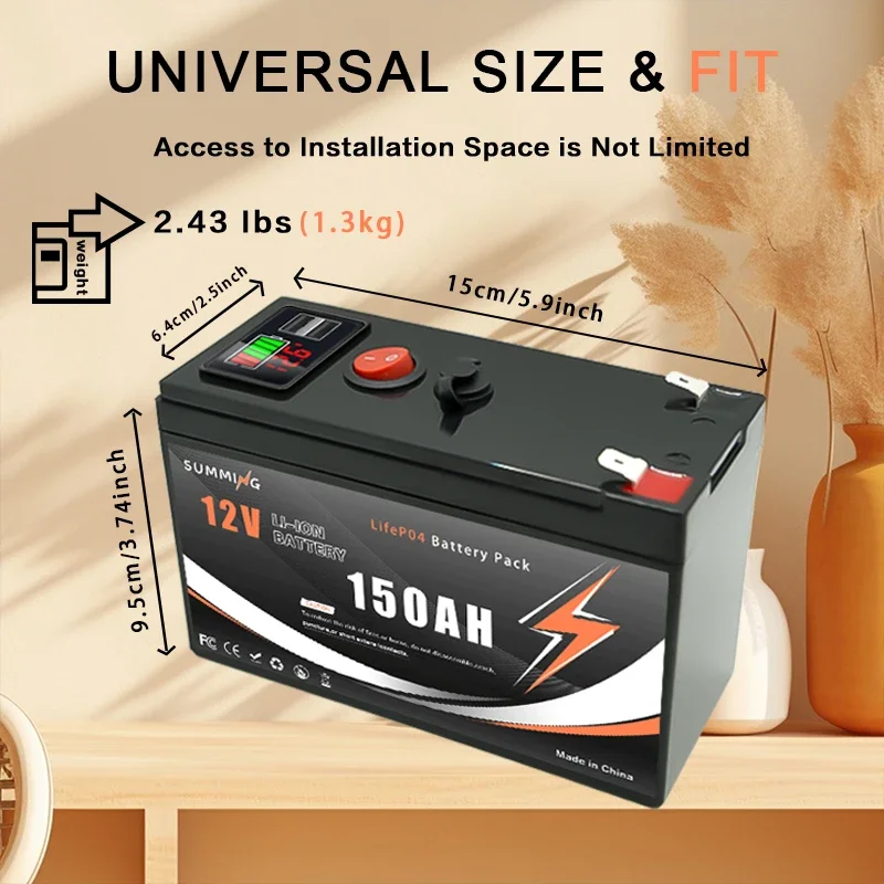 12V 150Ah Lithium  LiFeP04 Bat - đánh giá và giá Fish Finder Charger