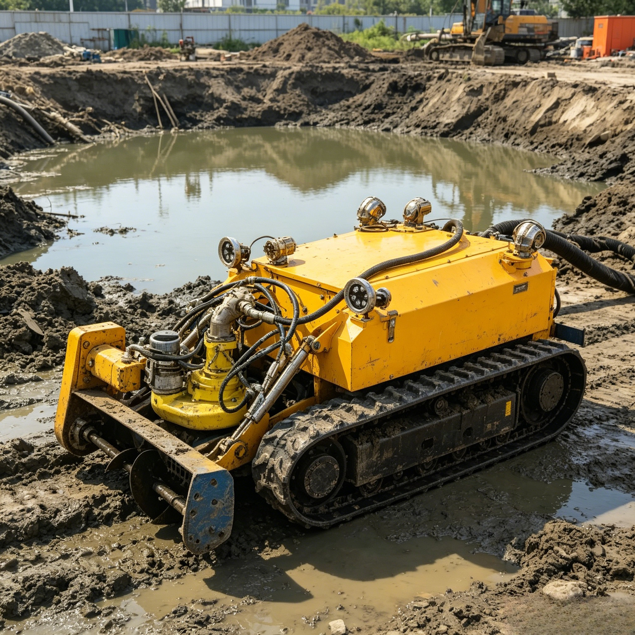Underwater Dredging Robot Rive - đánh giá và giá Underwater Camera