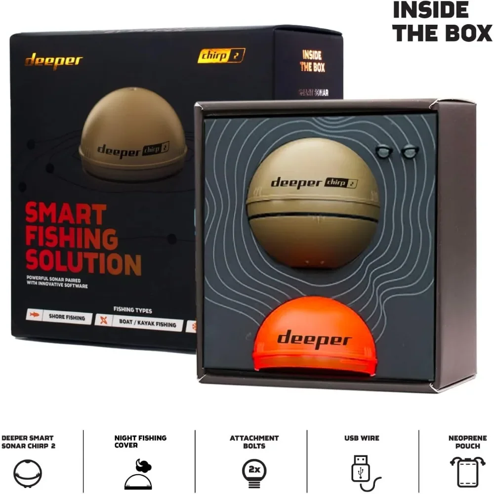 A  Chirp 2 Sonar Fish Finder - - đánh giá và giá Fish Finder Portable