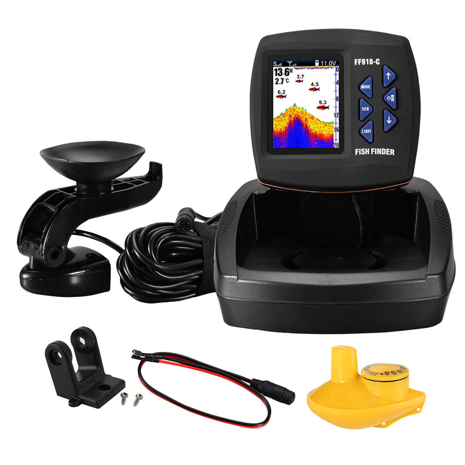 Fish Finder Wireless Sonar Sen - đánh giá và giá Fish Finder Gps