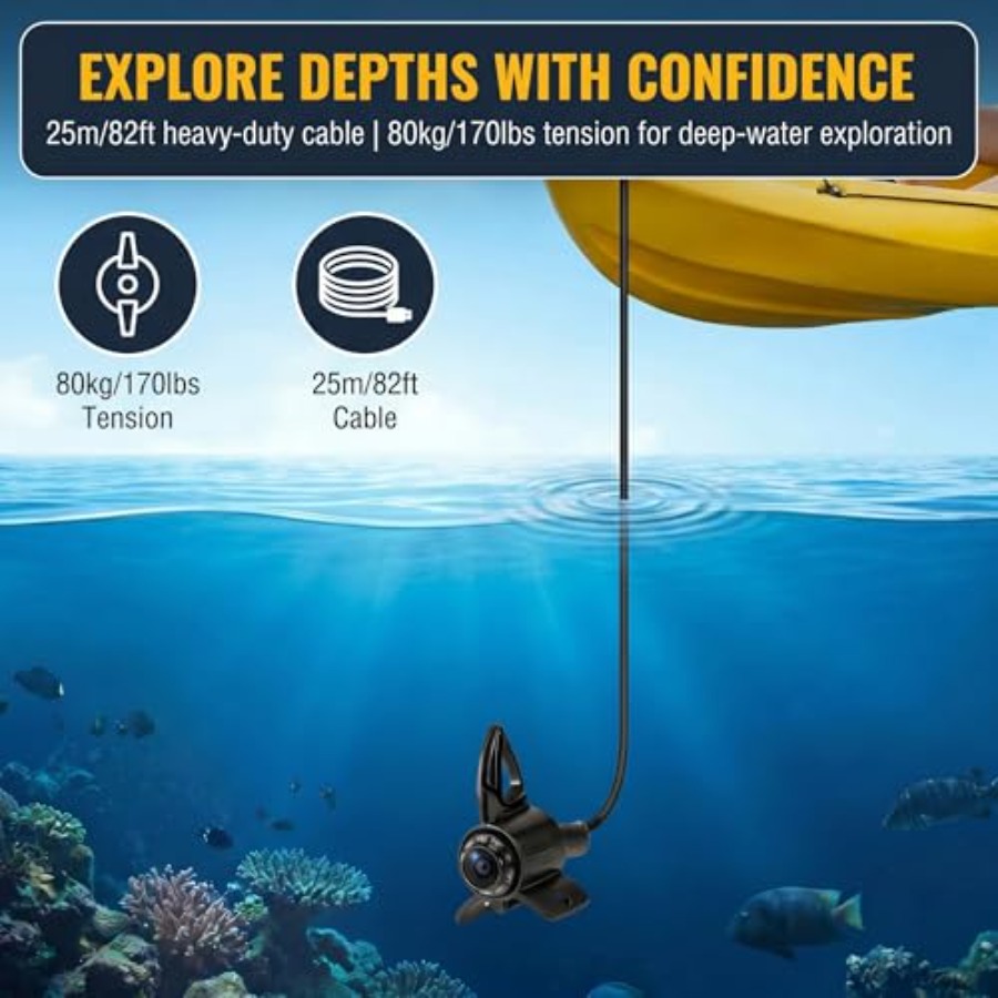 Underwater Fishing Finder Came - đánh giá và giá Fish Finder Portable