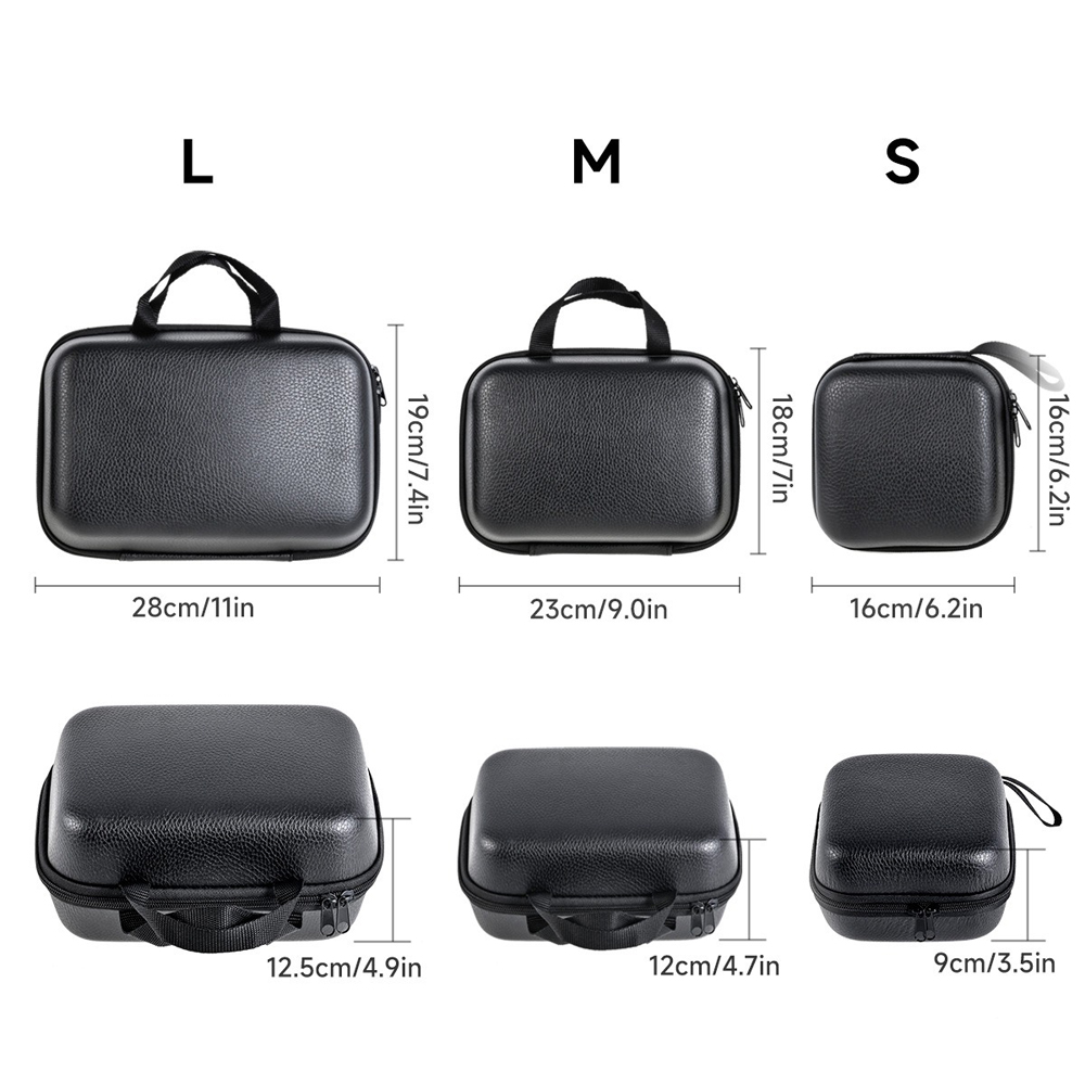 PU Leather Hard Shell Fishing  - đánh giá và giá Fish Finder Case
