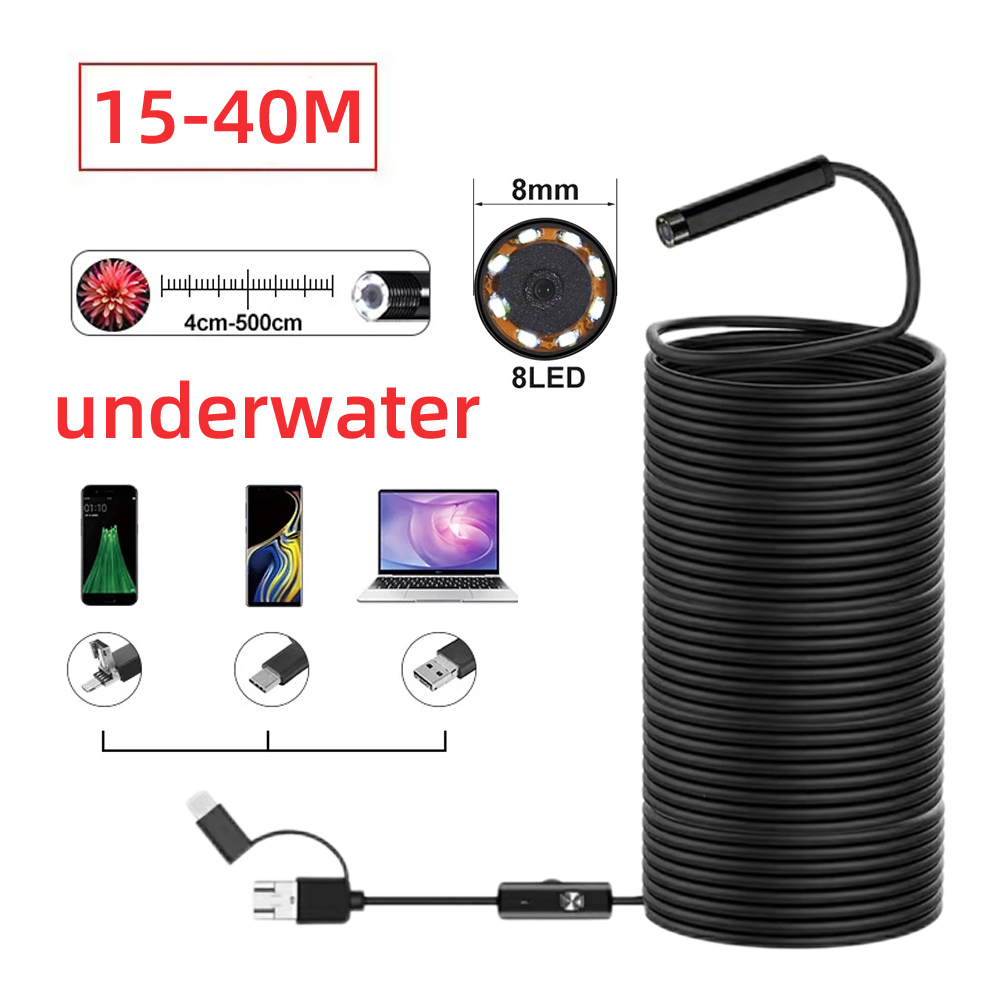 40m Fish Finder Mini Camera En - đánh giá và giá Fishing Camera
