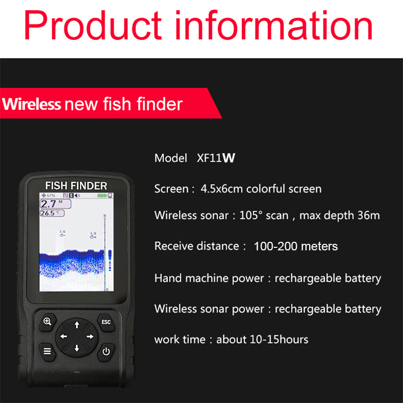 Portable Sonar Sensor Transduc - đánh giá và giá Fish Finder Portable