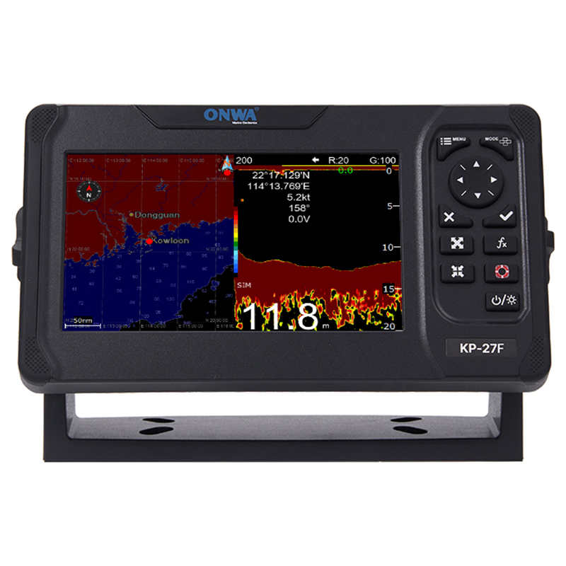 NEW KP-27F 7-inch GPS Chart Pl - đánh giá và giá Fish Finder