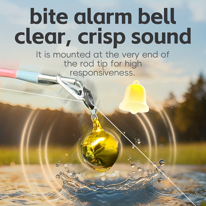 8Pcs Fishing Bite Alarm Bells, - đánh giá và giá Bite Indicator