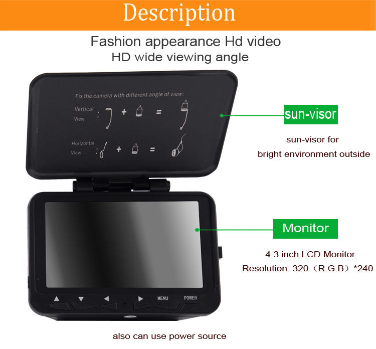 F06B Portable Underwater Visua - đánh giá và giá Underwater Camera